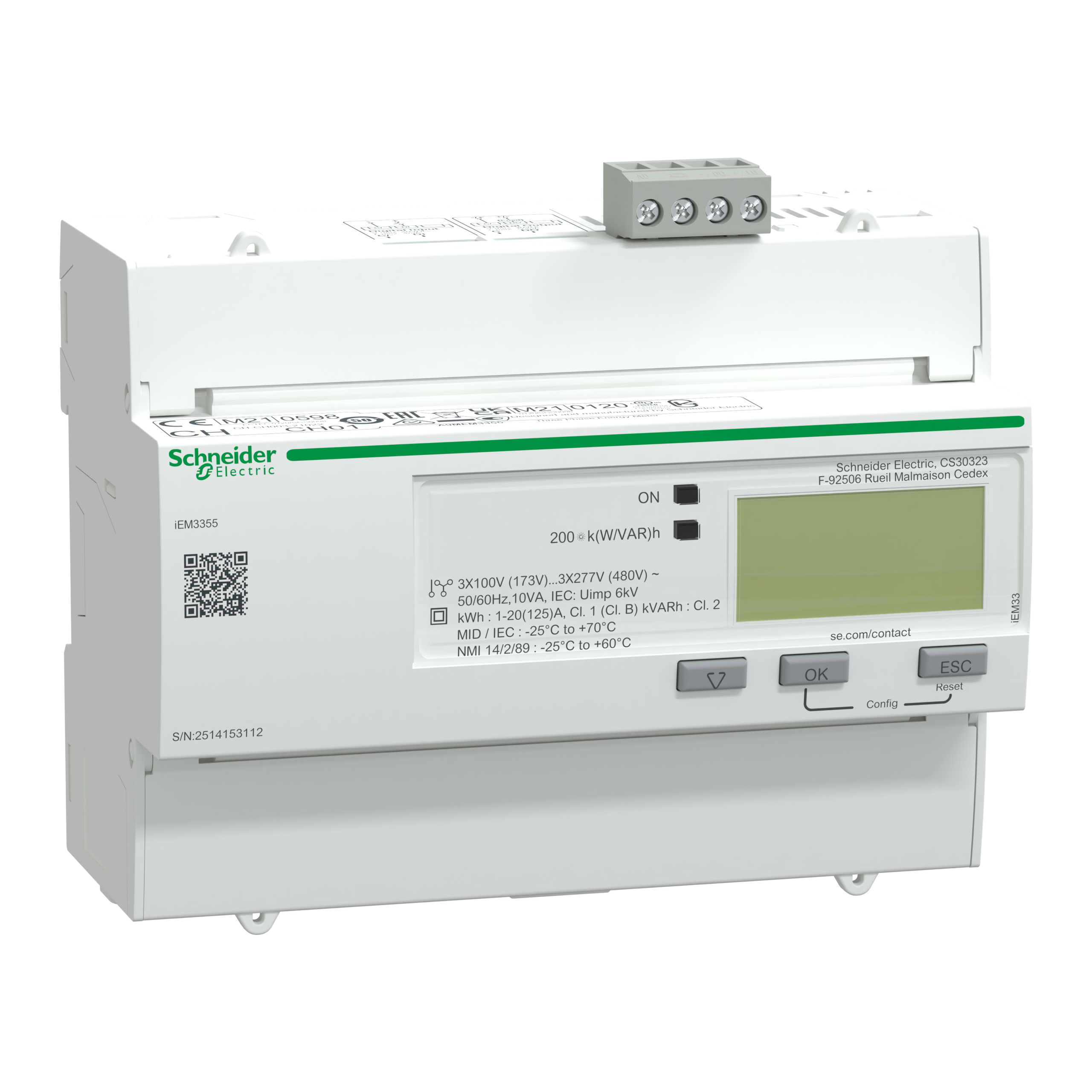 iEM3000 series/Part Number: A9MEM3355